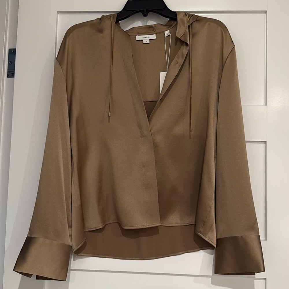 Vince silk top